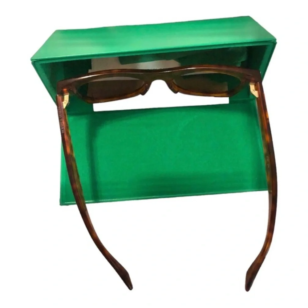 Bottega‎ veneta bv1061s havana brown sunglasses new with hard green case new